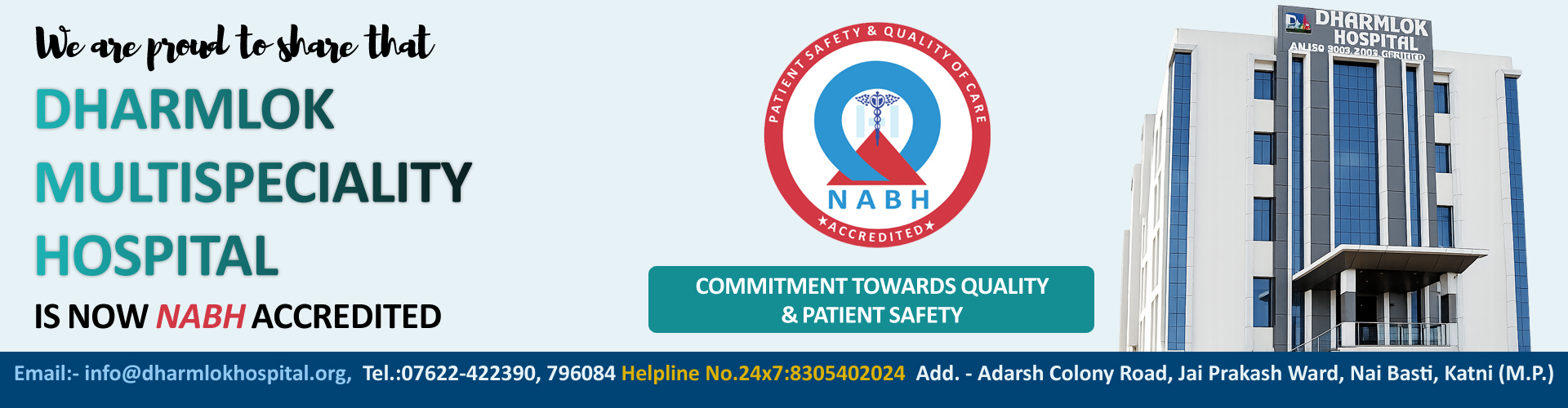 Dharamlok Hospital | Katni